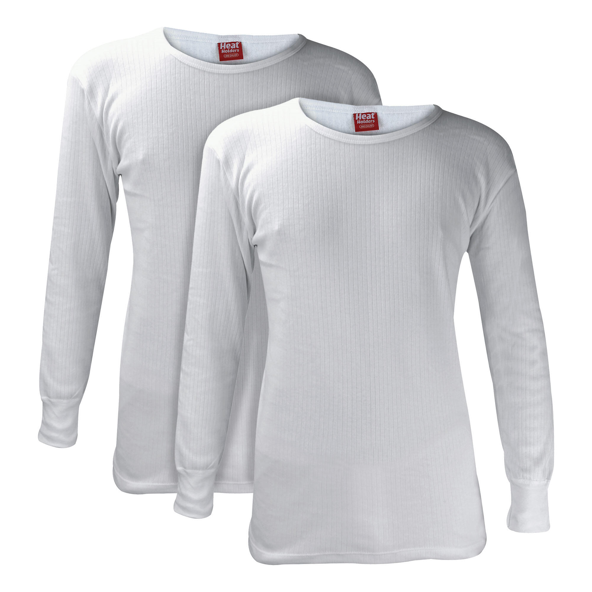 HEAT HOLDERS 2 Pack Mens Long Sleeve Thermal Top for Winter