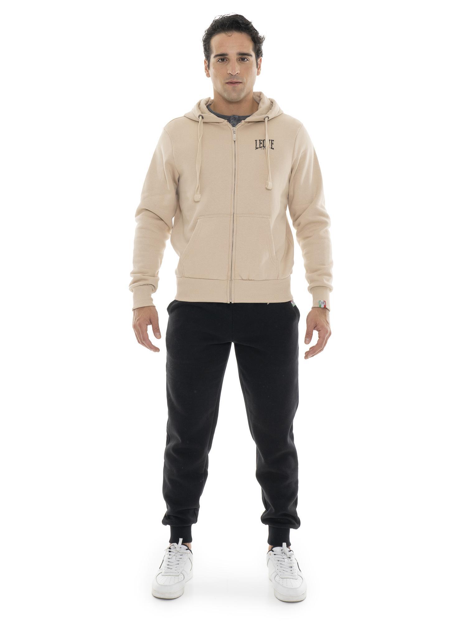 LEONE 1947 APPAREL Tuta da uomo invernale con logo piccolo vintage "Basic"