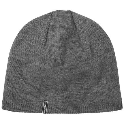 Bonnet en microfleece imperméable pour hommes, chaud et tricoté.