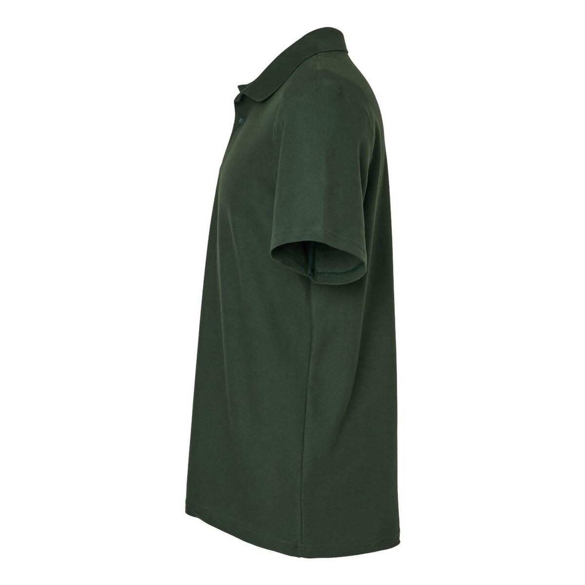Maglietta Polo Adulto Unisex Gildan Softstyle Verde Foresta 3/3