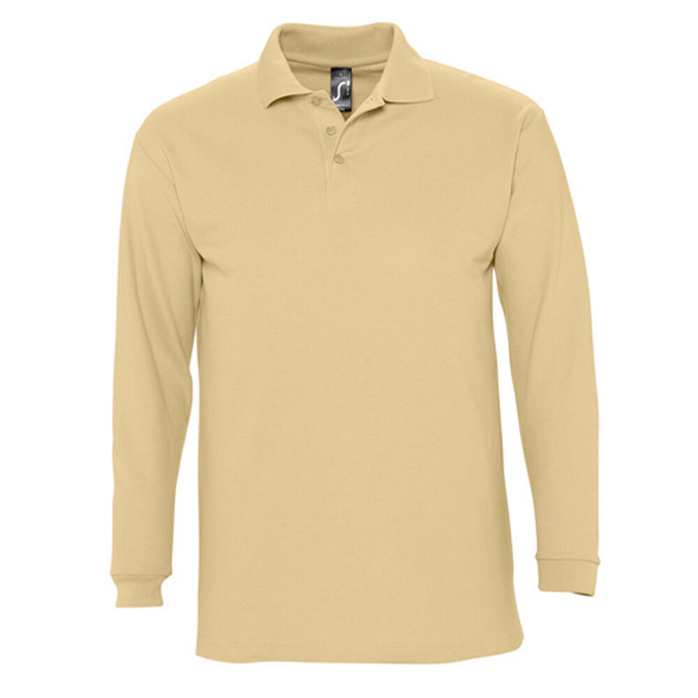 Sol's - Polo Winter Adulte (sable) - Chemise Manches Longues - Beige - 42 M/l - Decathlon
