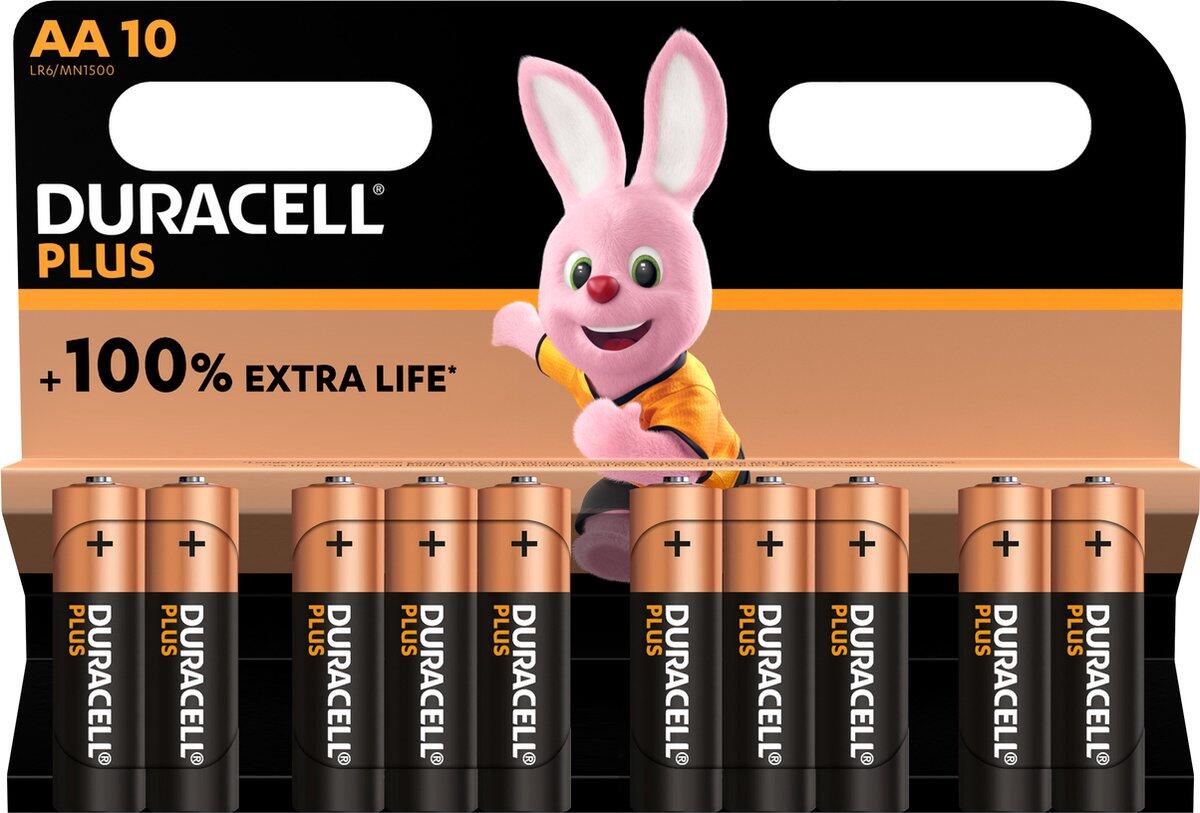 DURACELL Duracell Plus Alkaline Penlite LR6 AA - 10 Stuks