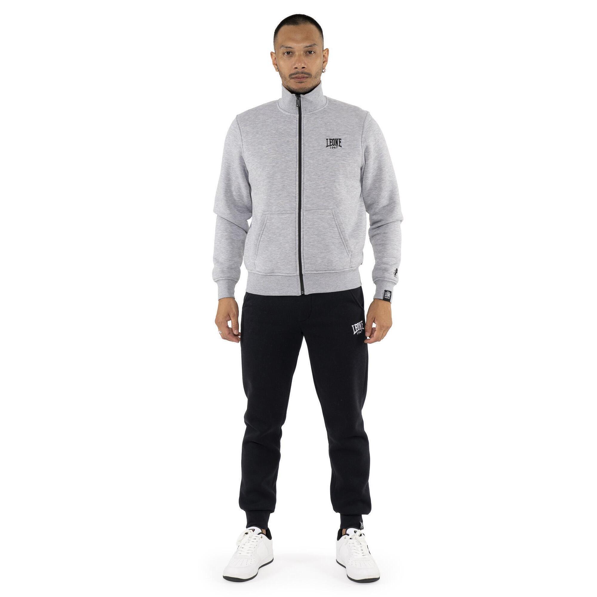 Leone 1947 Apparel - Survêtement Hiver Homme Col "smooth" - Survêtement - Gris|noir - 40 M - Decathlon
