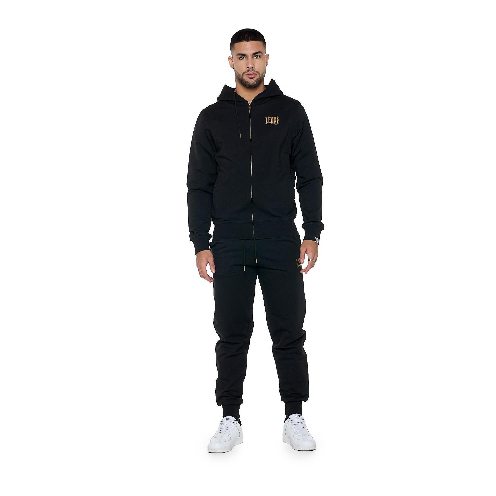 Leone 1947 Apparel - Survêtement D'Hiver À Capuche Pour Homme "authentic Gold" - Survêtement - Noir - 40 M - Decathlon