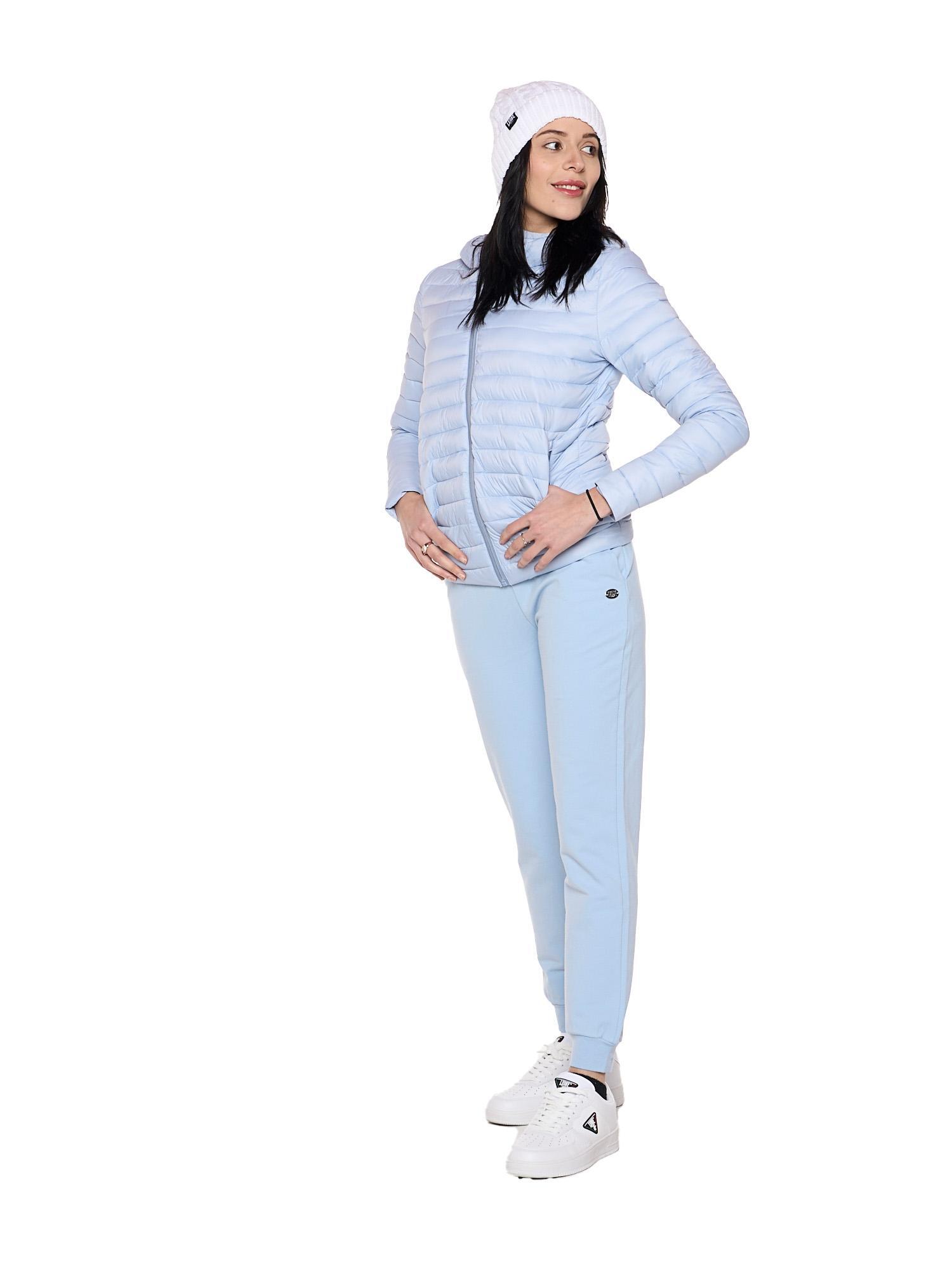 Plumífero de invierno para mujer con capucha "Never Without" 2/7