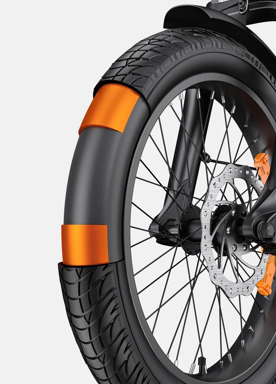 L20 3.0 Pro Bicicleta Eléctrica 250W 48V 15Ah Negra 6/7