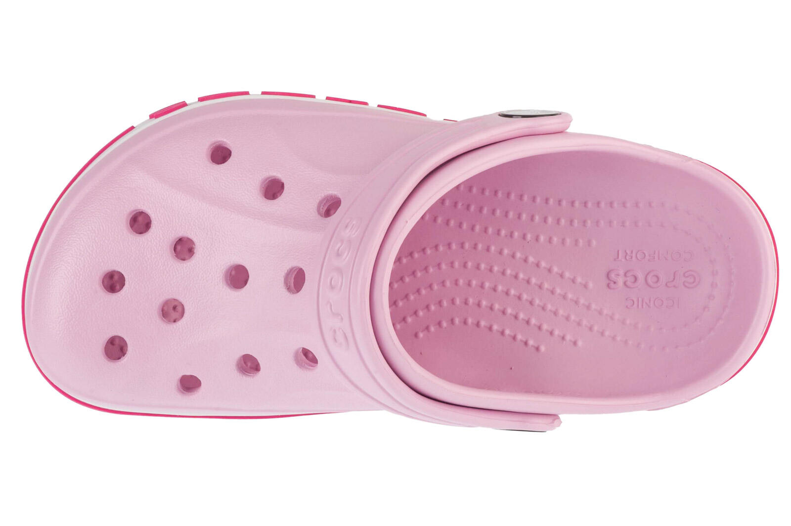 Sandales Filles Crocs Bayaband rose 3/4