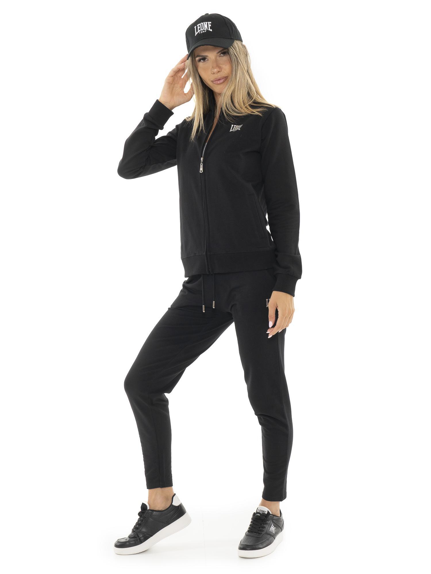 Chándal de mujer de invierno con cuello y cremallera "Plata" 5/6