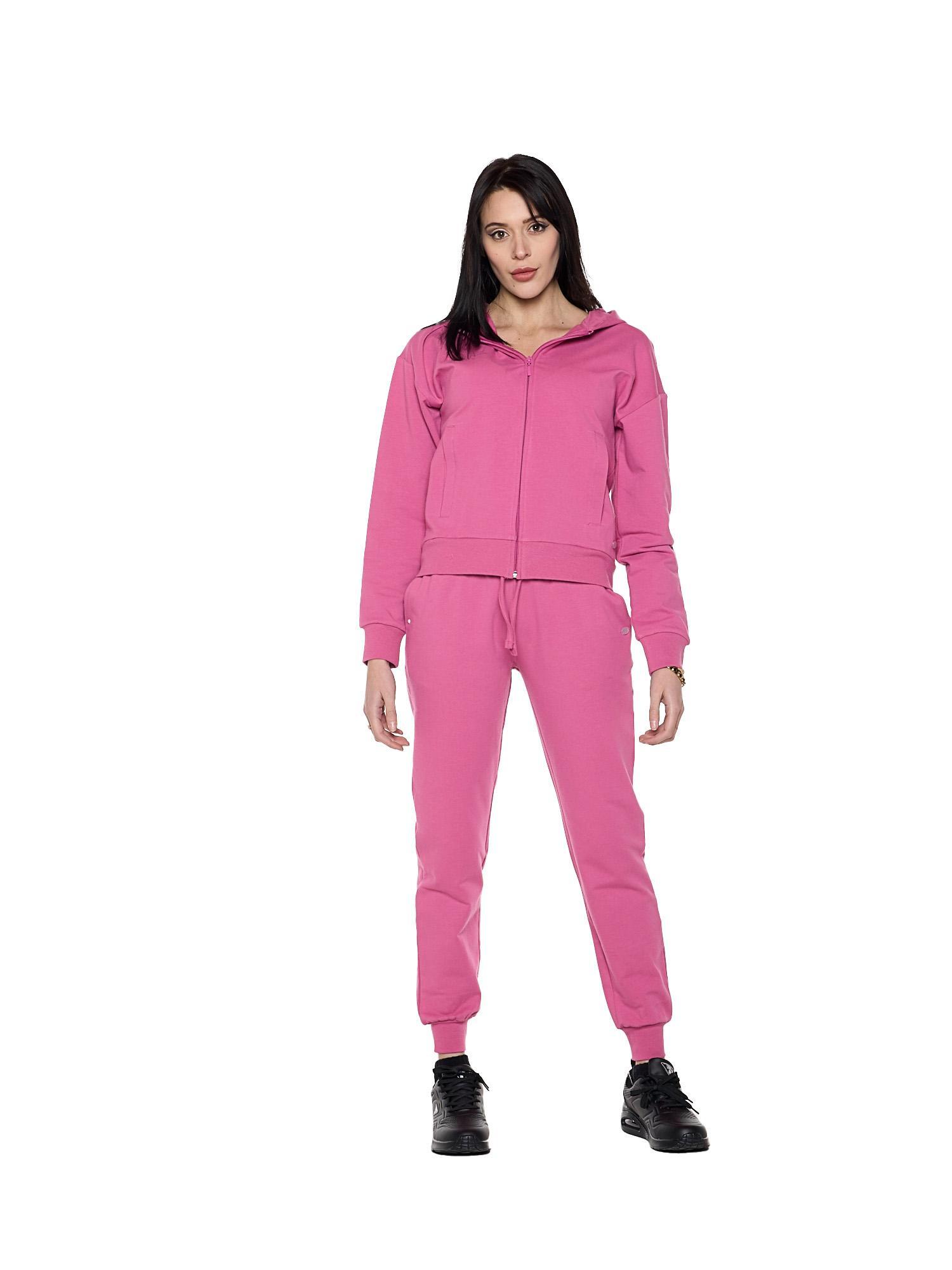 LEONE 1947 APPAREL Dames wintertrainingspak met capuchon en ritssluiting "Pearl"
