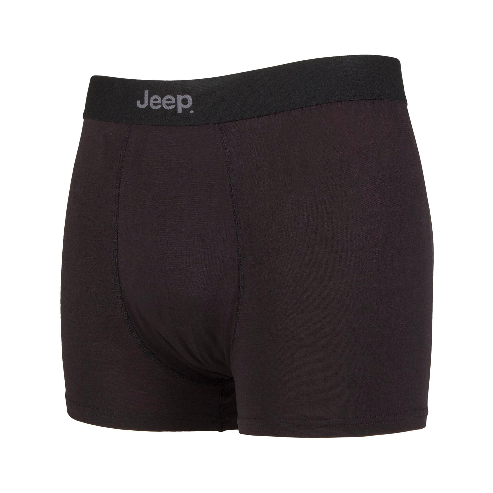 JEEP - Lot de 3 Homme Respirant Slip Caleçon Boxer en Fibre de Bambou 3/4