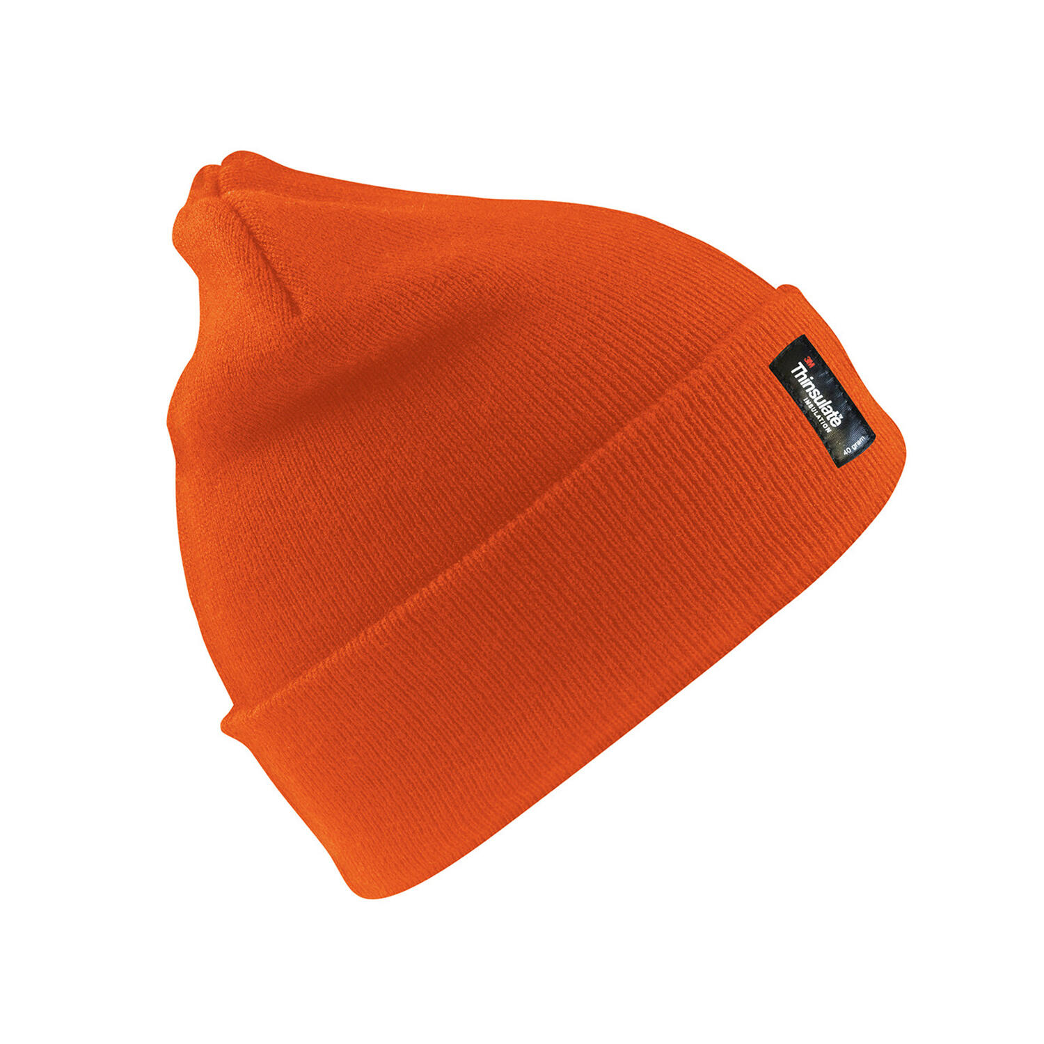 Bonnet De Ski WOOLLY (Orange Fluo) 3/3