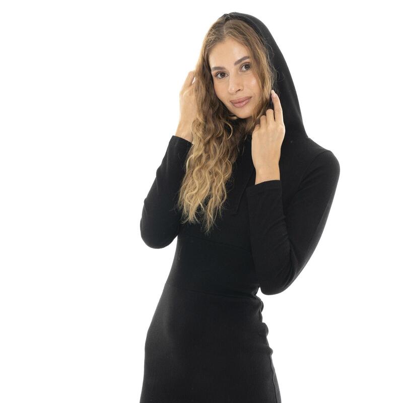 Rochie scurtă de iarnă cu nervuri pentru femei „Pearl”