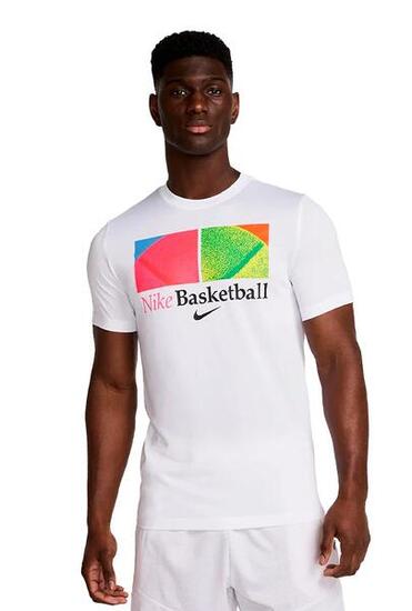 T-shirt uomo nike dri-fit - bianco