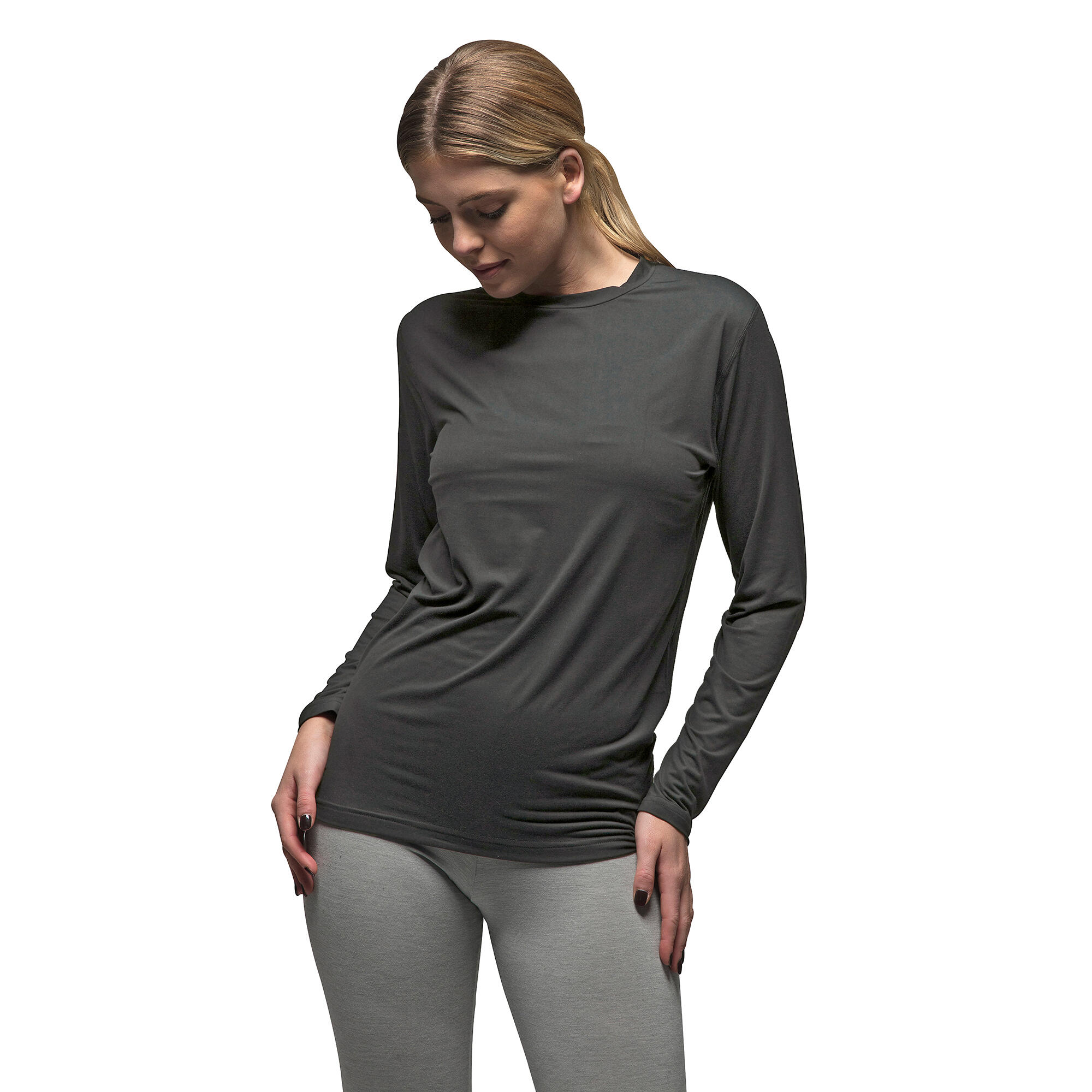 Haut doublé en polaire thermique à manches longues pour femme 3/6