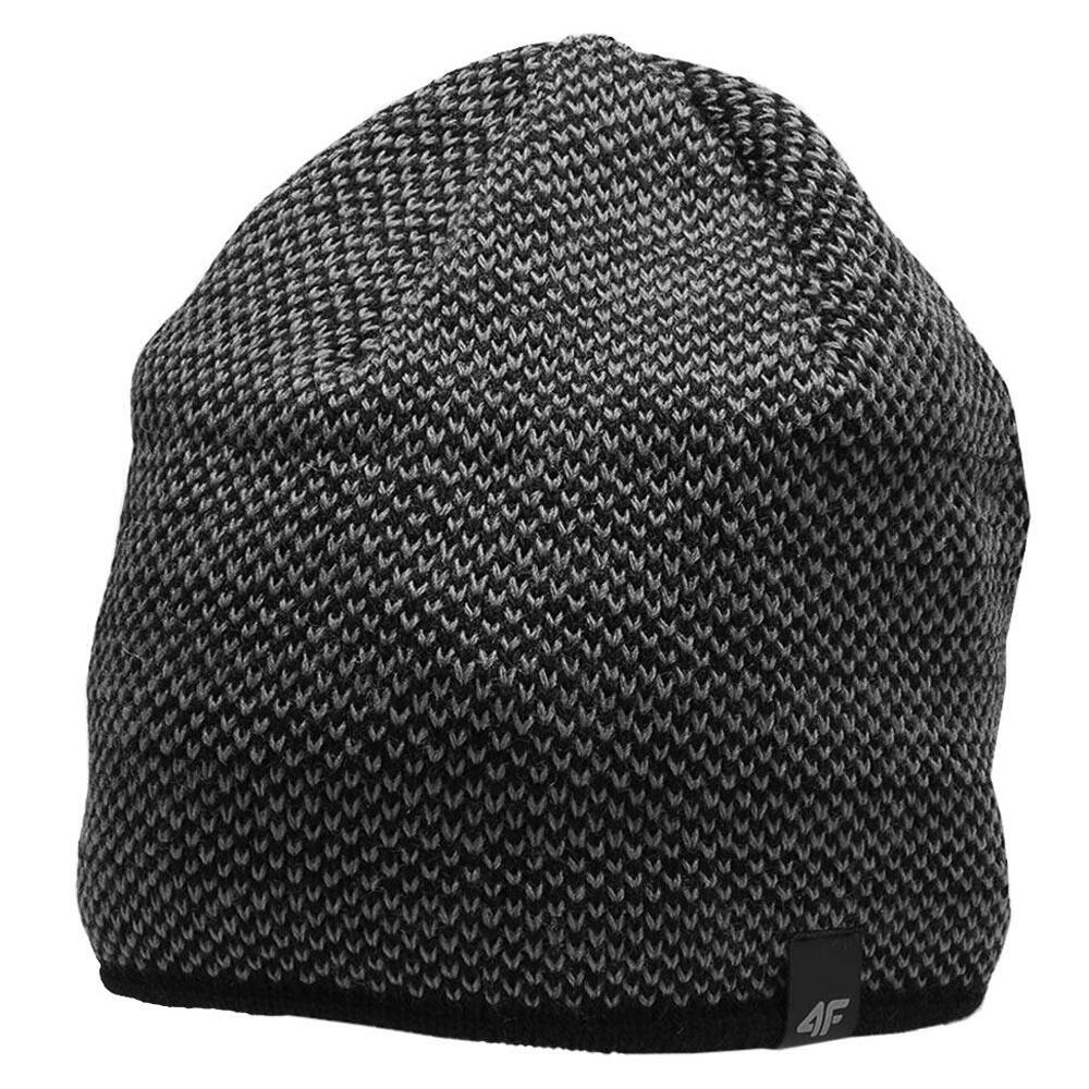Gorro contraste h4z22 cinzento escuro