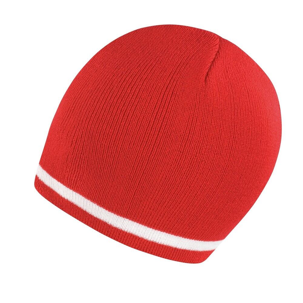 Unisex Nationale muts voor volwassenen (Rood/Wit) 3/3