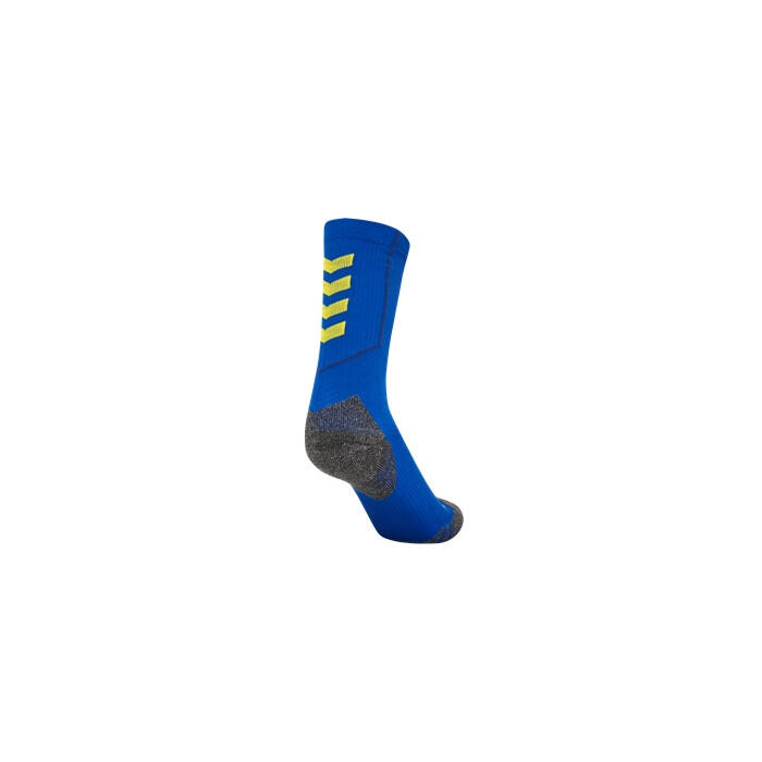 hmlPRO Training Socks Low Bleues/Jaunes