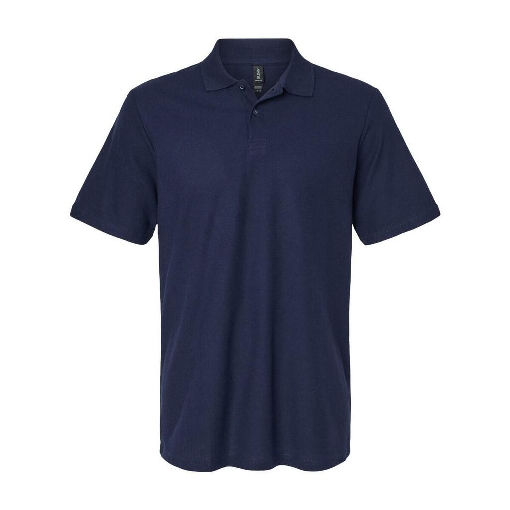 Unisex Adult Softstyle Pique Polo Shirt (Navy)