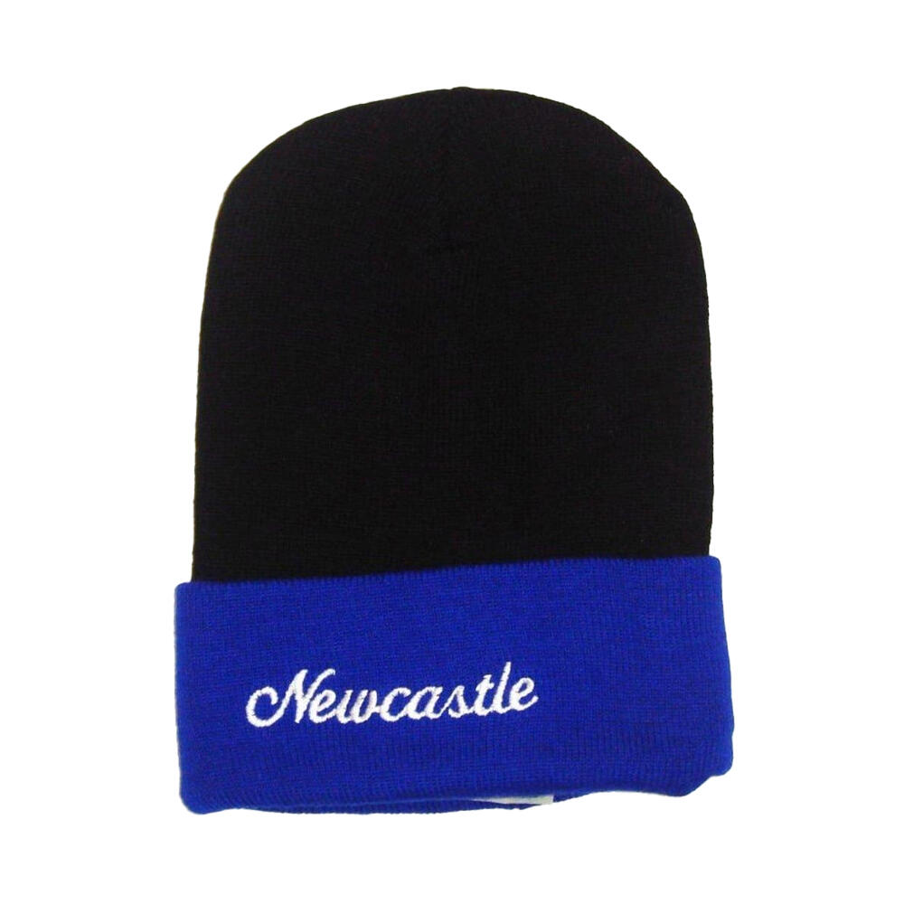 Newcastle Beanie (Black/Royal Blue) 1/3