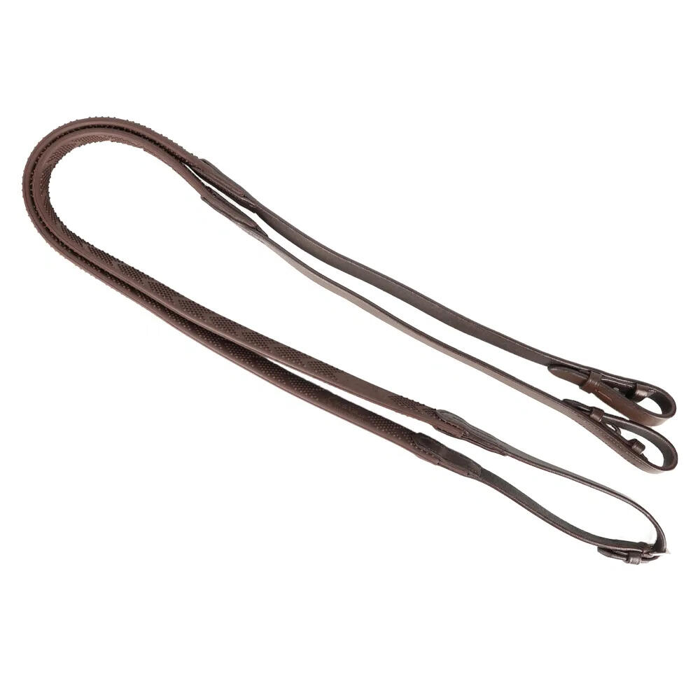 ProPresicce Grip Horse Reins (Brown) 2/2