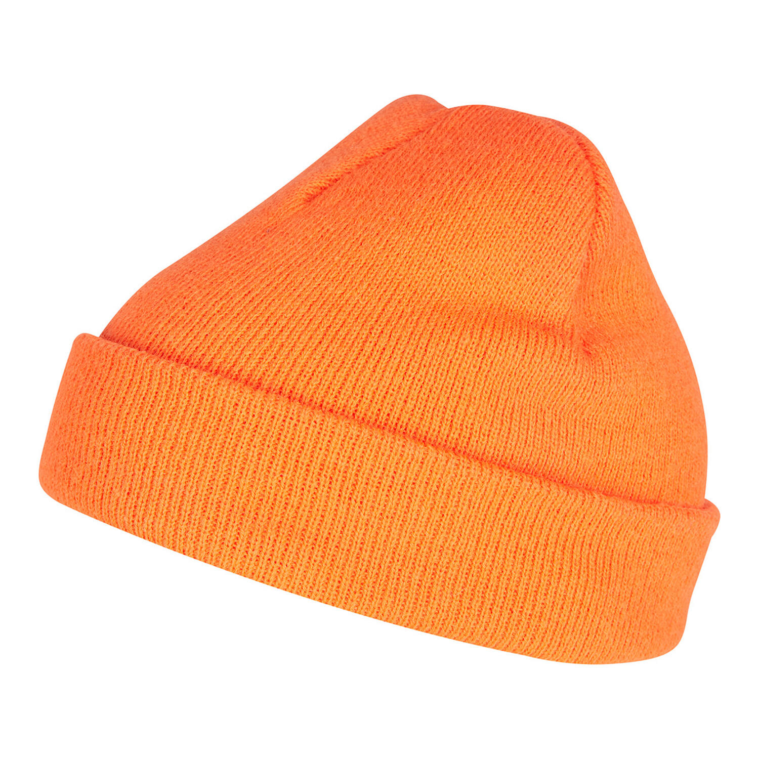 Mütze Damen und Herren Leuchtend Orange 3/3