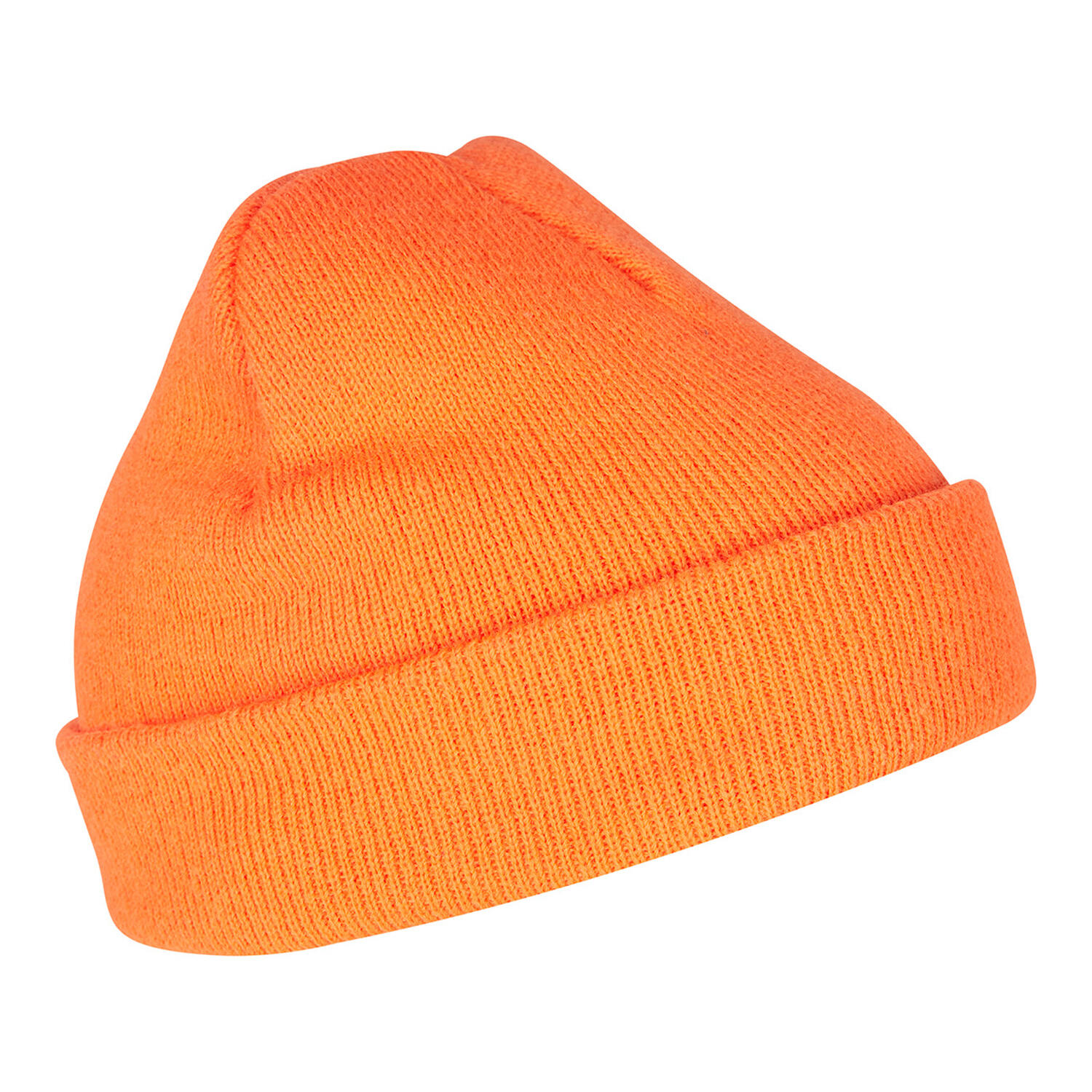 Mütze Damen und Herren Leuchtend Orange 2/3