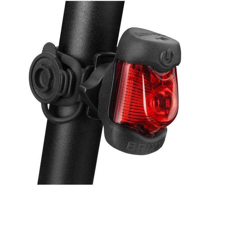 Busch+Muller Brixx Feu Arrière USB Rechargeable avec Feu de Frein