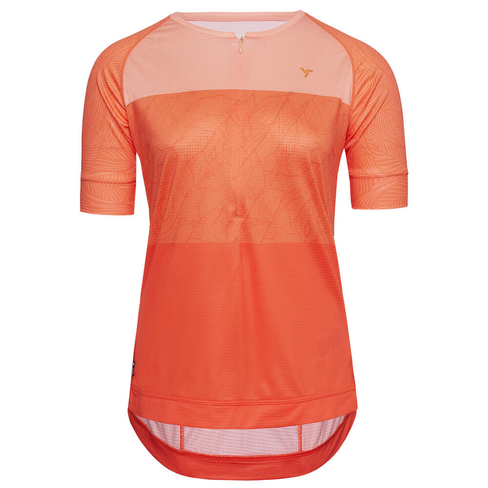 Silvini - Maillot Femme Silvini Stabina - Maillot Manches Courtes - Orange - S - Decathlon