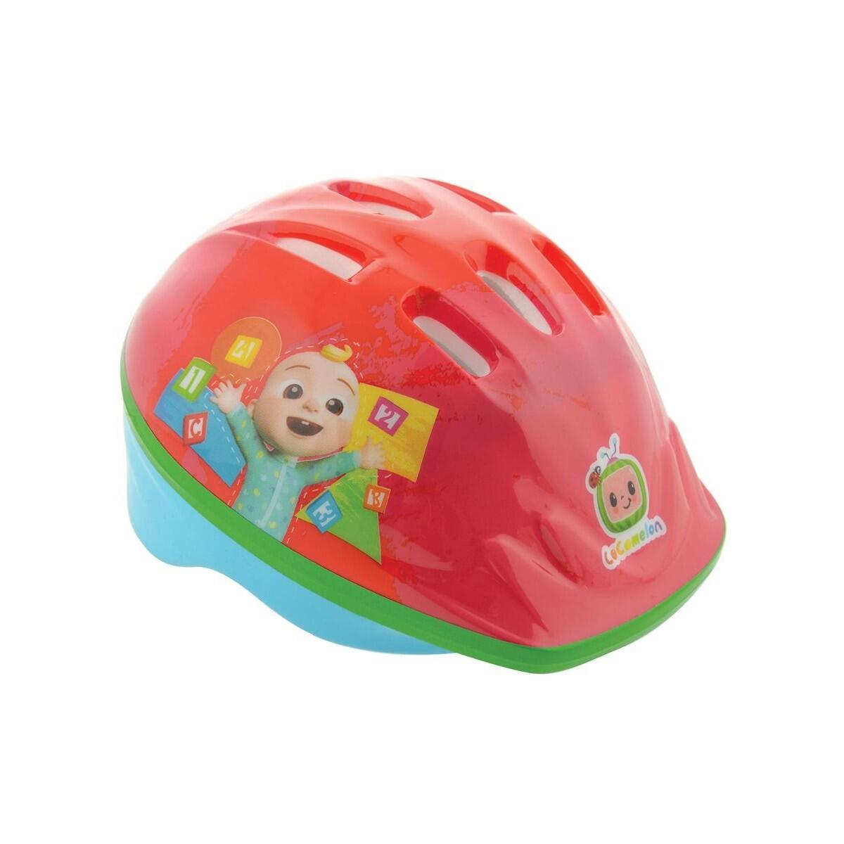 COCOMELON Childrens/Kids Baby JJ Safety Helmet (Pink/Green/Blue)