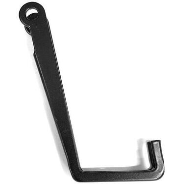 Bofix 230402 lamphaak atb zwart groot - 10 stuks