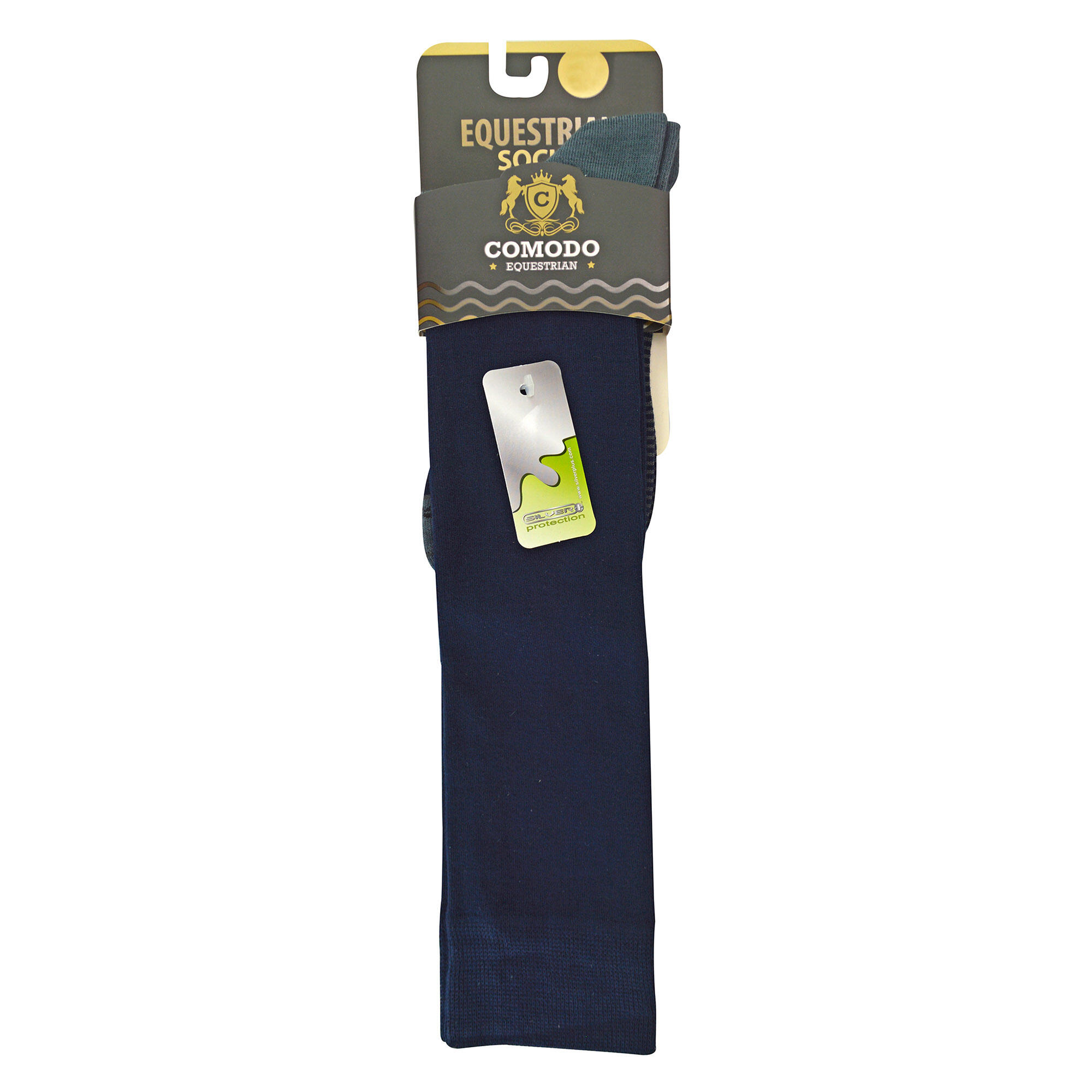 Chaussettes équestres longues unisexes en bambou 2/5