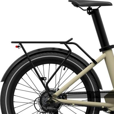 Eovolt spatbord achter 24 inch zwart - ideaal voor fietstocht