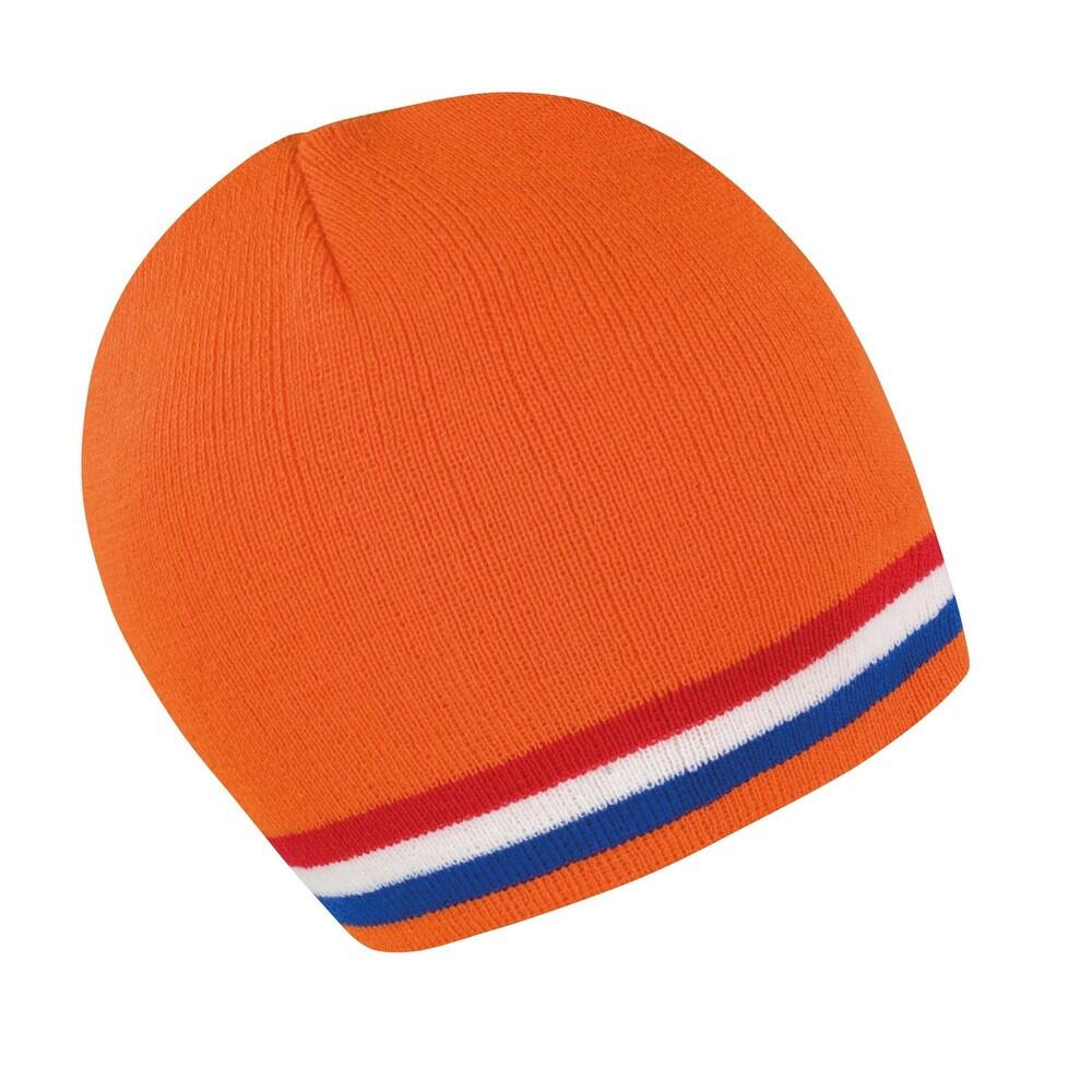 Unisex Nationale muts voor volwassenen (Oranje/Rood/Wit) 2/3
