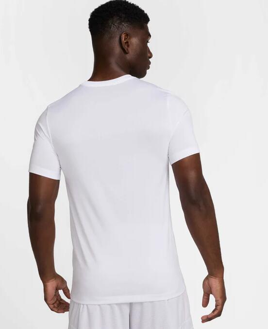 T-shirt uomo nike dri-fit - bianco 3/4