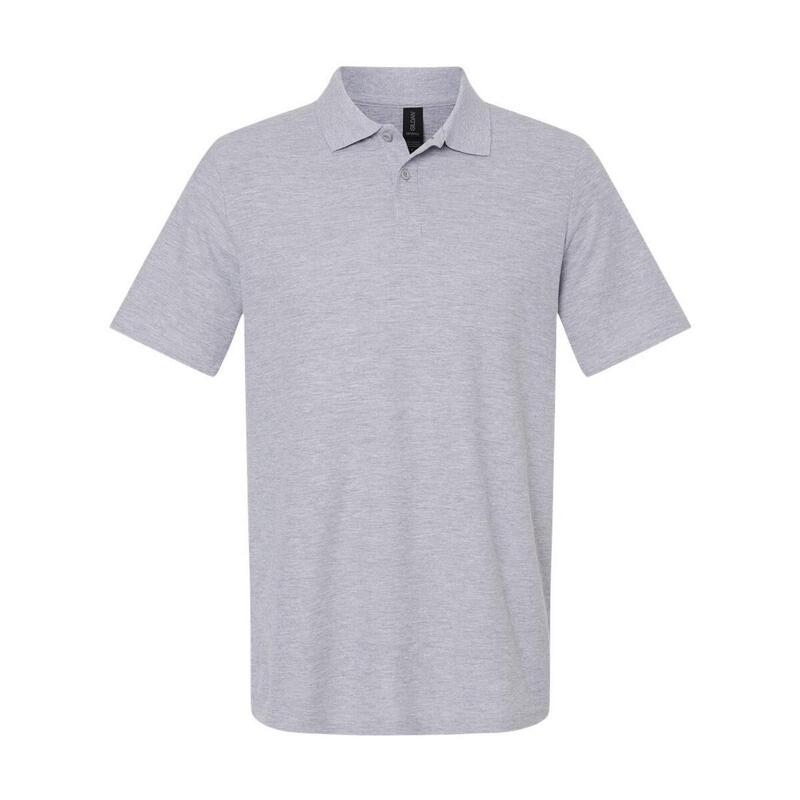 Polo SOFTSTYLE Adulte (Gris Clair Chiné)