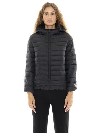 Damen Winter-Daunenjacke mit Kapuze „Never Without“