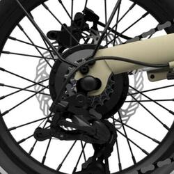 Cassette Eovolt 4 Vitesses pour Vélo de Tourisme