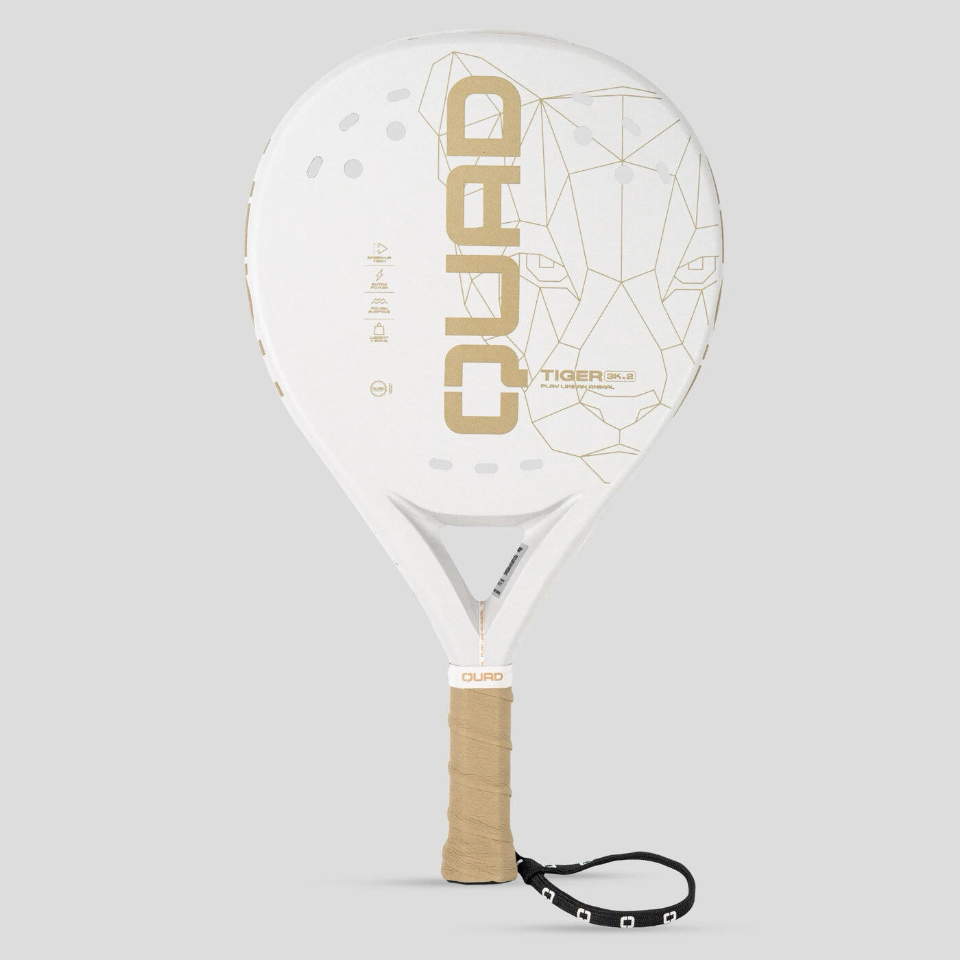 Raquete padel quad tiger