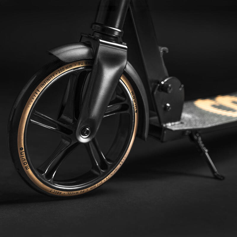Trottinette urbaine pour enfants, adolescents et adultes Movino Infinity Doré 17