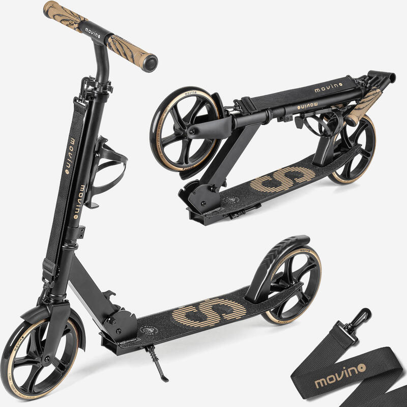 Trottinette urbaine pour enfants, adolescents et adultes Movino Infinity Doré 17
