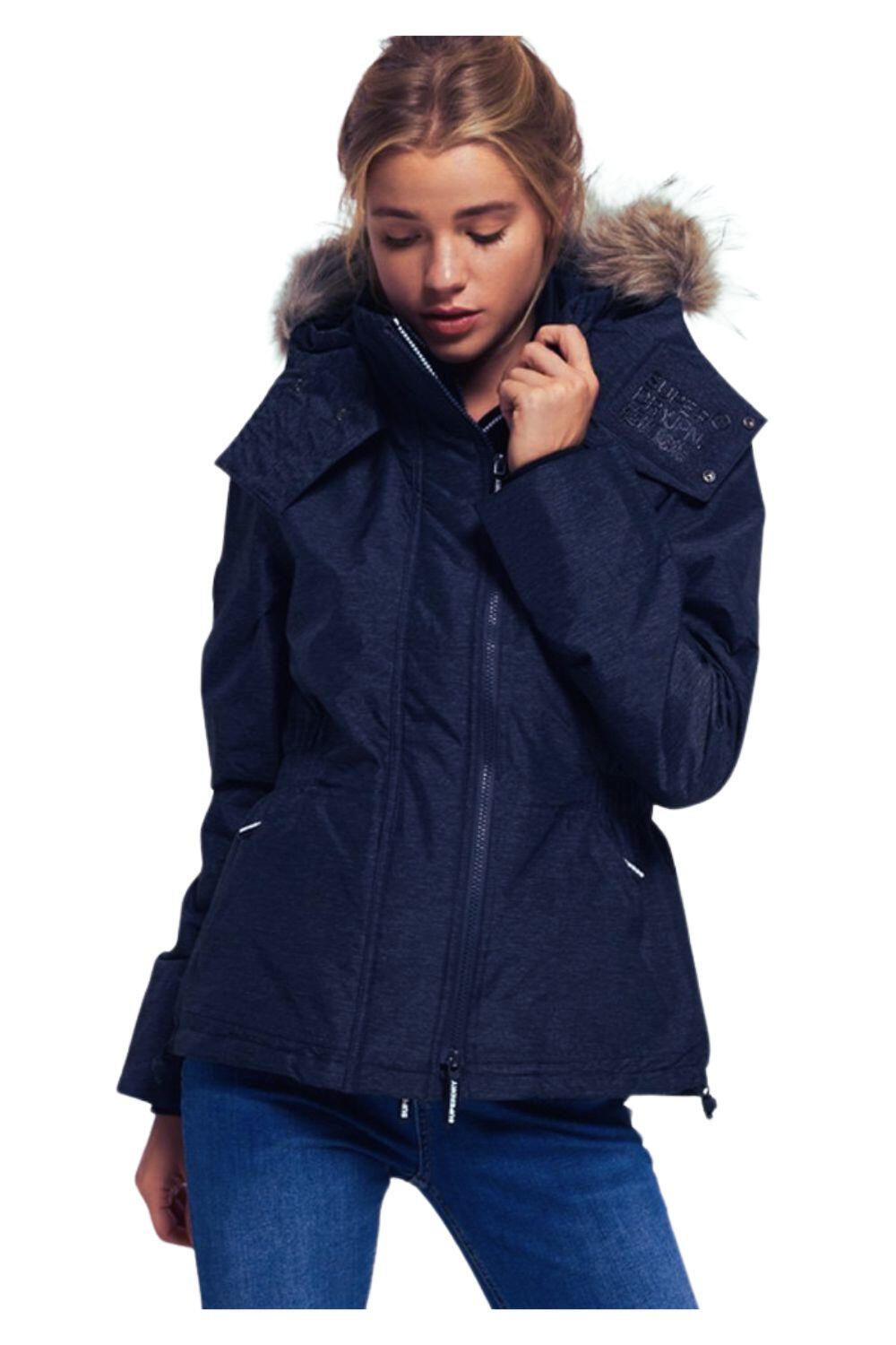 SUPERDRY Bont winter windjack met capuchon voor dames