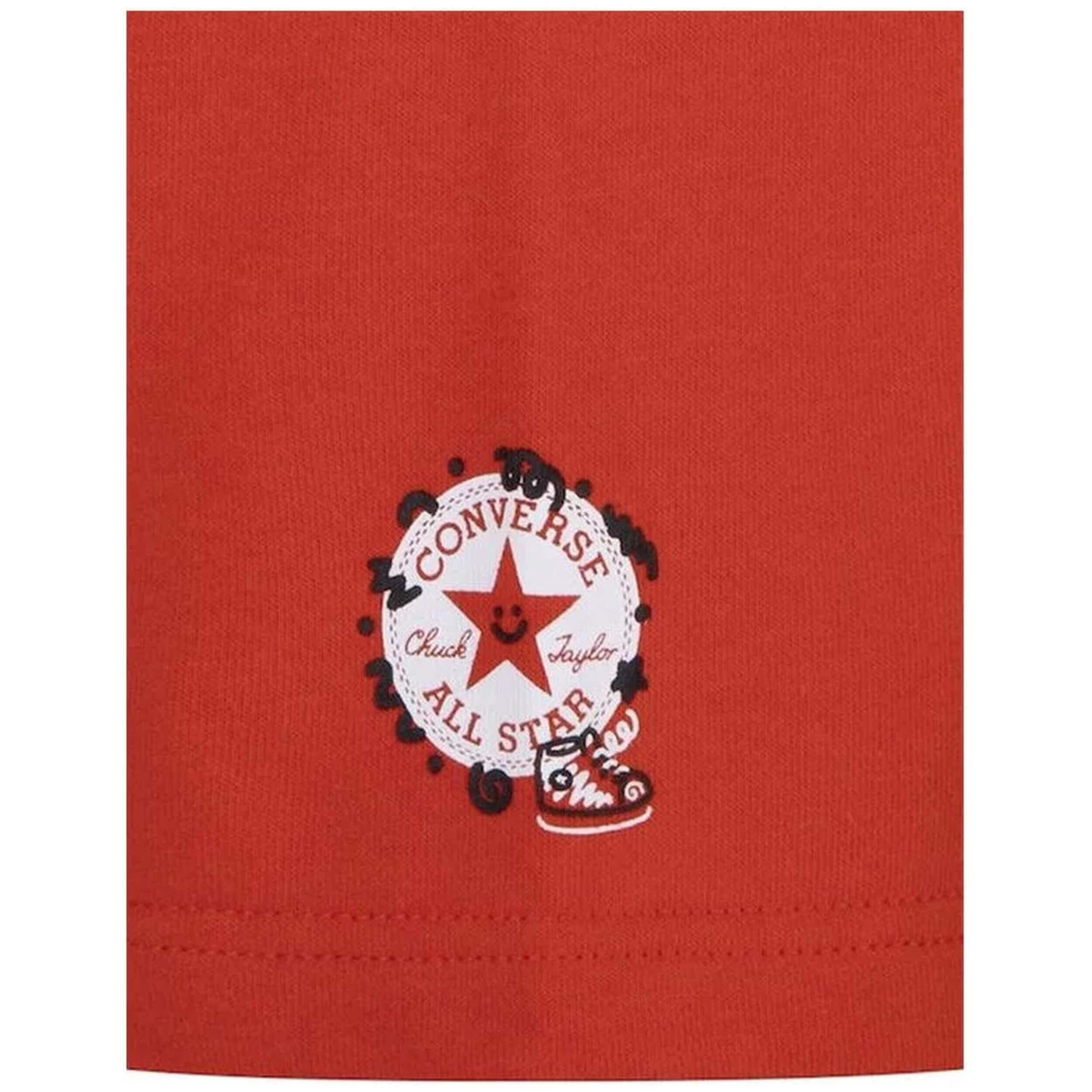 Ensemble Converse Cnvb Squiggle Tee+ft pour unisexe enfants 4/4