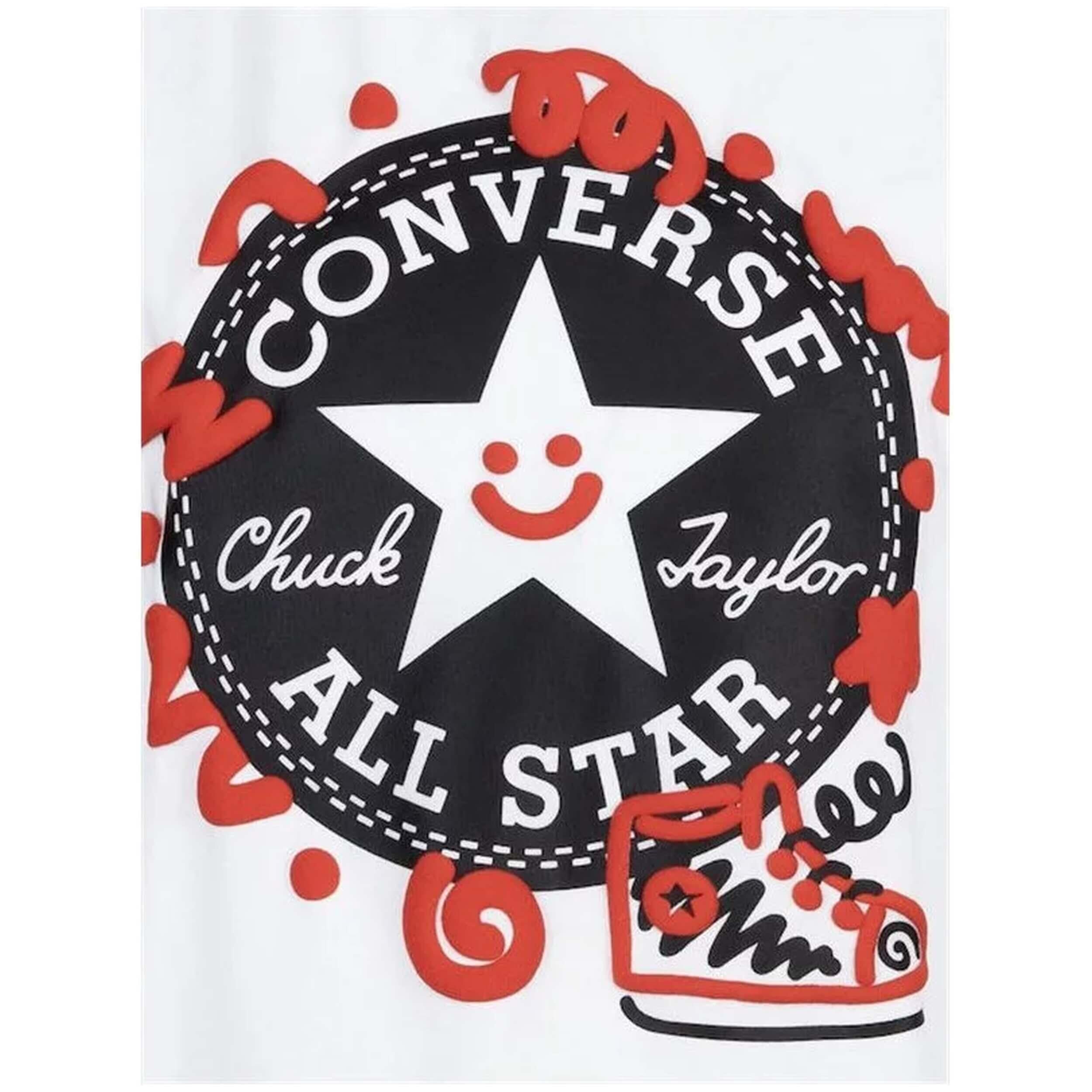 Ensemble Converse Cnvb Squiggle Tee+ft pour unisexe enfants 3/4