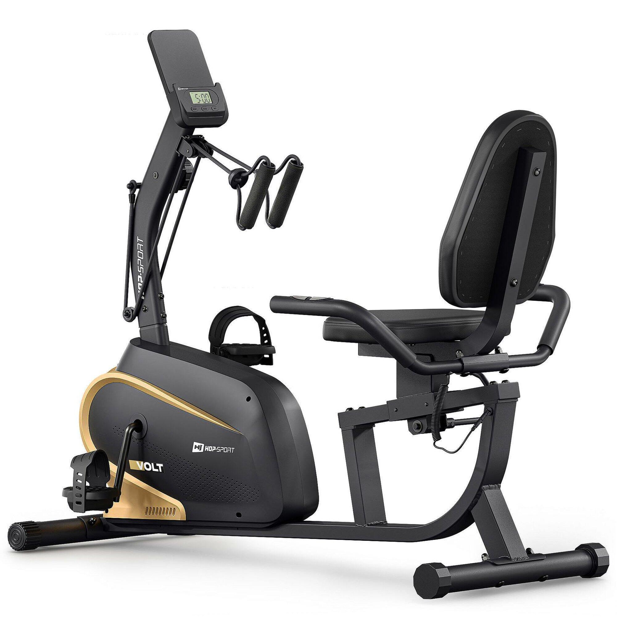 Rower stacjonarny treningowy leżący magnetyczny HS-045 Volt