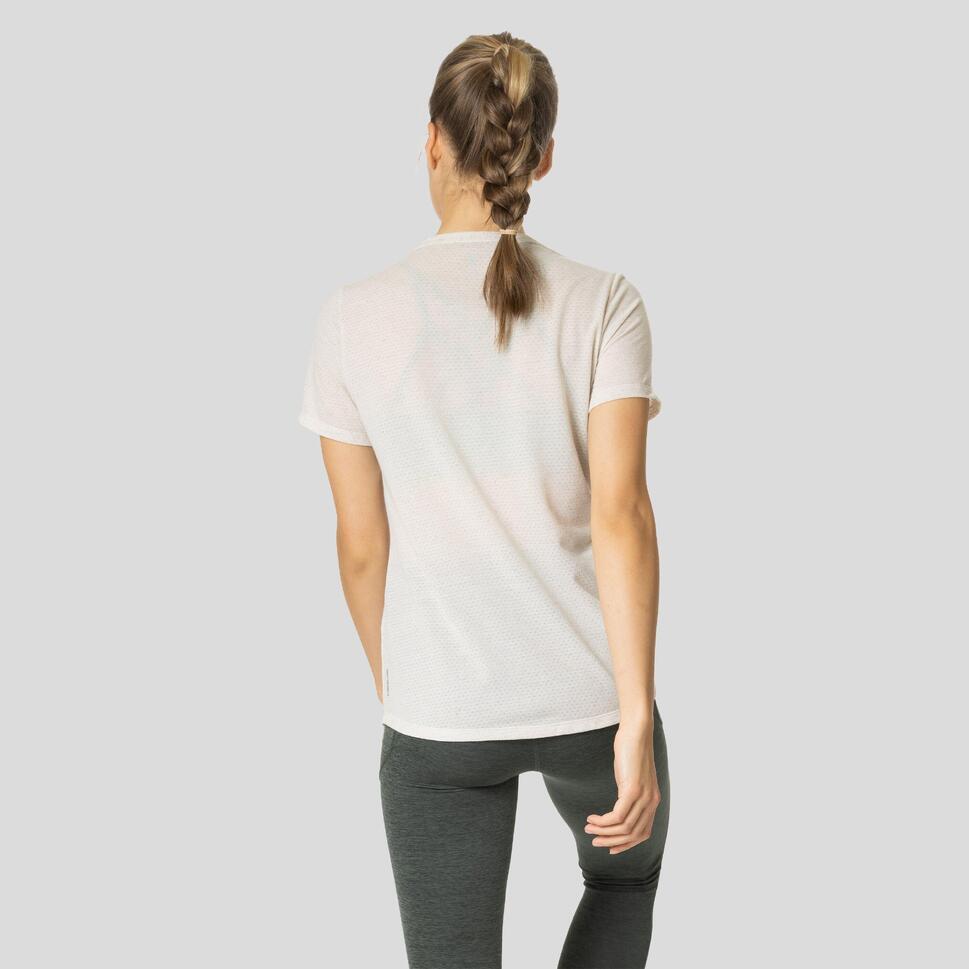 Koszulka tech. damska Odlo T-shirt crew neck ACTIVE 365 LINENCO
