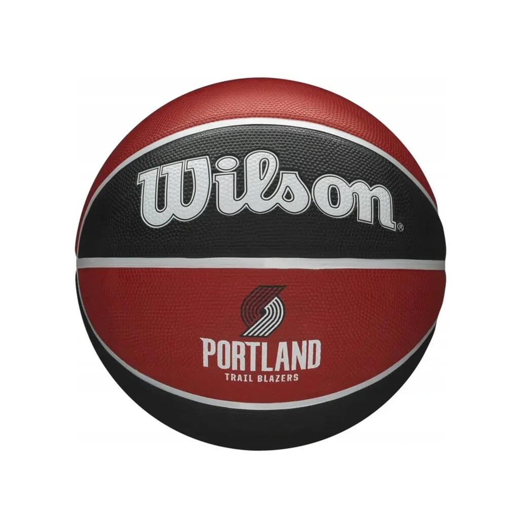 Team Portland Trail Blazers NBA Basketball (Black/Red) 7