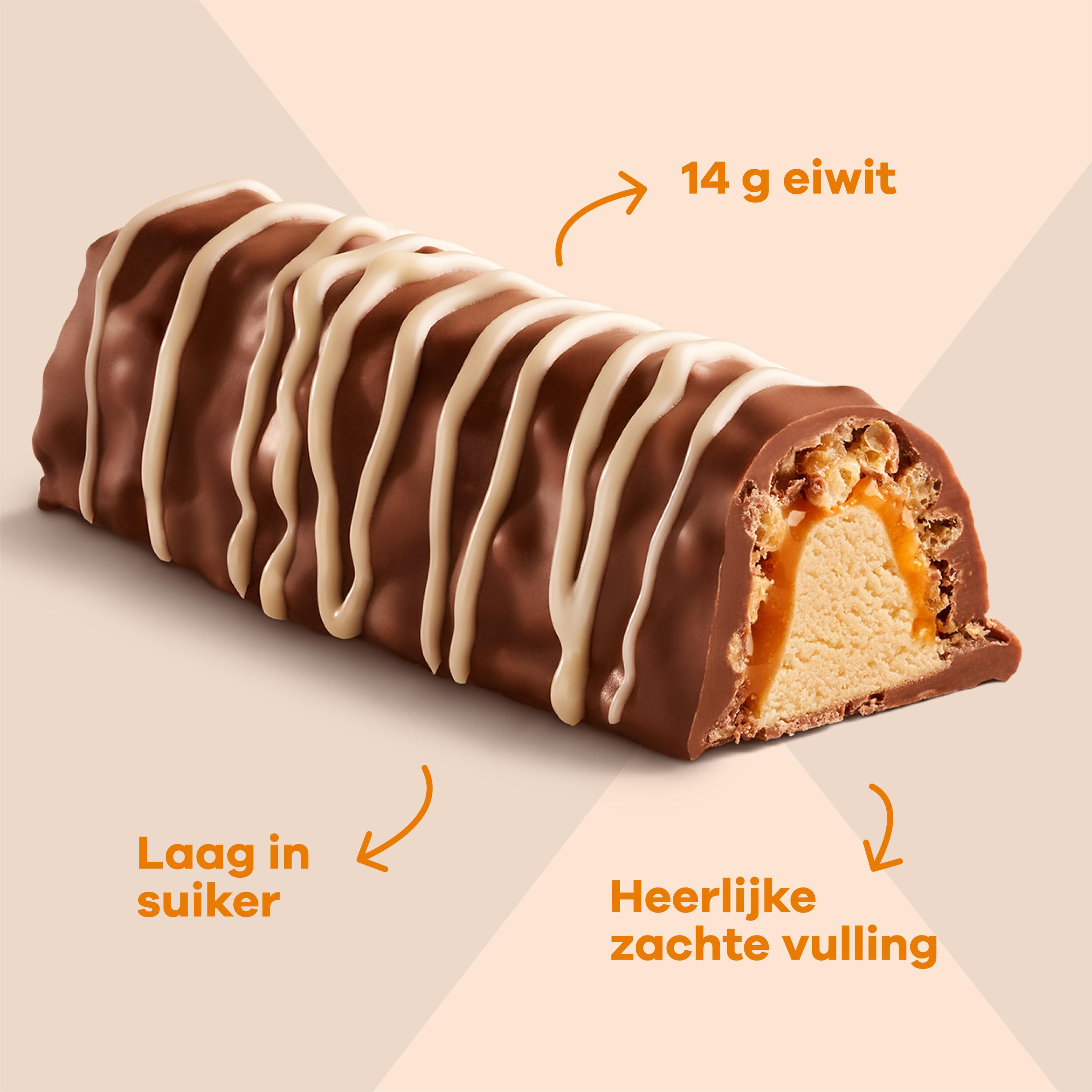 Protein Bar Crunchy - Eiwitreep - Protein Bar - Mix Box - 540 gram (12 repen) 2/2