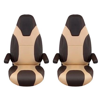 Paar Sitzbezüge für Fiat Ducato Captain Montecarlo