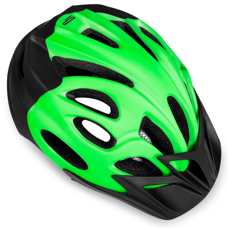 Kask rowerowy z daszkiem Spokey CHECKPOINT