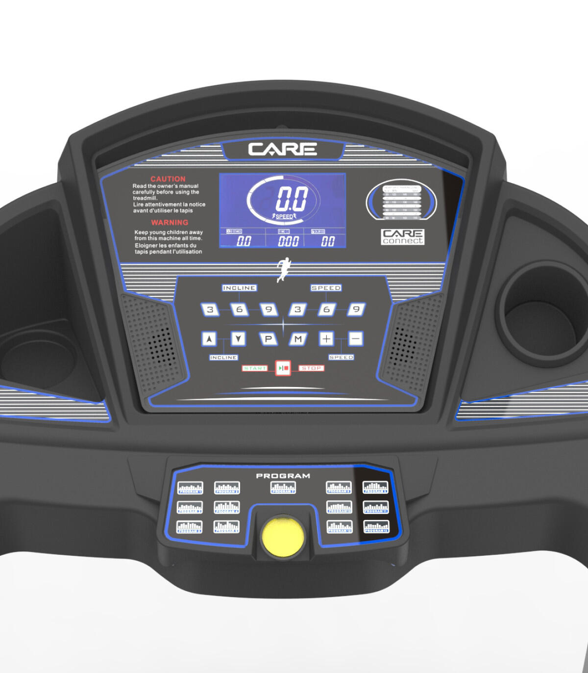 Verbonden loopband - 16km/u - CARE - CT-705-3 - KINOMAP 4/7